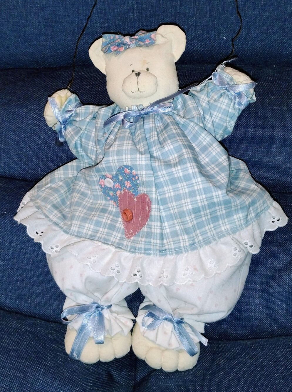 Vintage CottageCore Bear Decor
